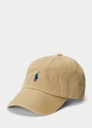 Casquette de baseball Ralph Lauren coton chino