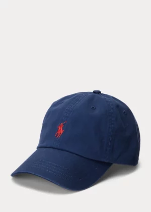 Casquette de baseball Ralph Lauren coton chino